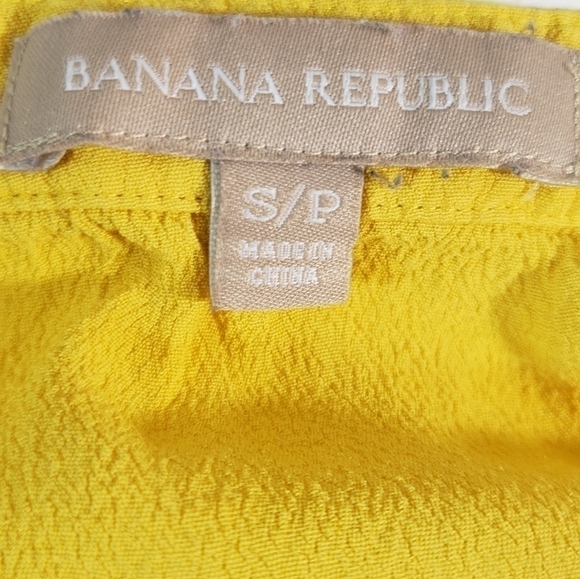 Banana Republic Yellow Blouse - Picture 7 of 7